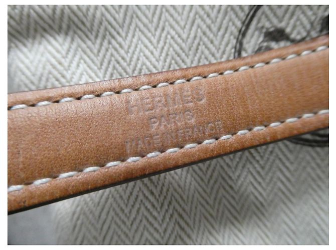 nuova tracolla Hermès per borsa kelly con dustbag Marrone - vista 4