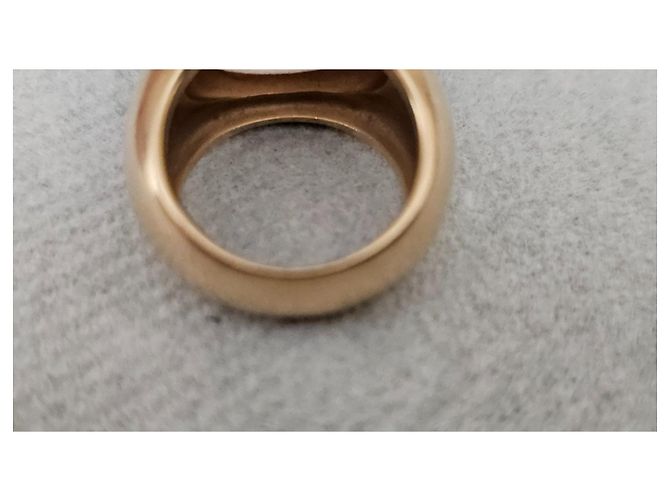 Anello Pomellato Iceberg in oro giallo, morganite e diamanti D'oro - vista 3
