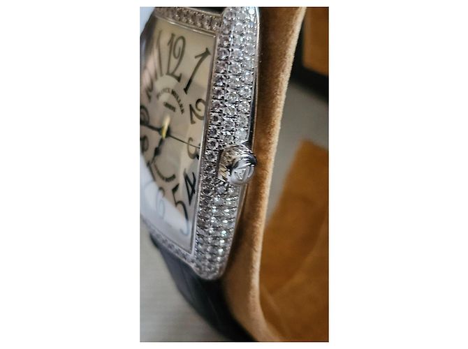 Franck Muller Cintree Curvex 6850 SCD Silber Hardware - Ansicht 2
