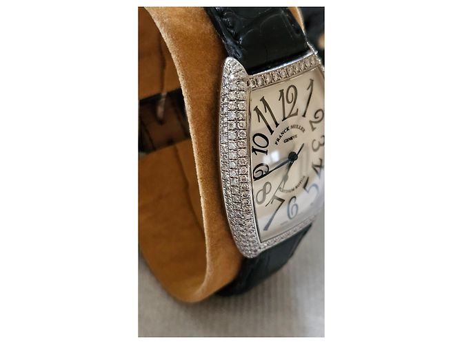 Franck Muller Cintree Curvex 6850 SCD Silber Hardware - Ansicht 3
