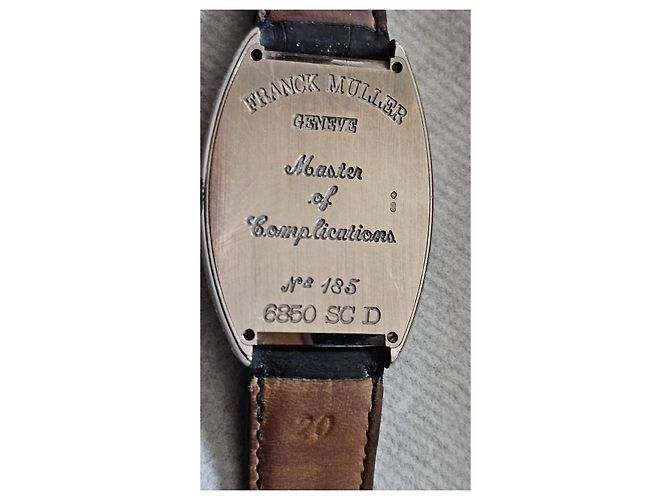 Franck Muller Cintree Curvex 6850 SCD Silber Hardware - Ansicht 5
