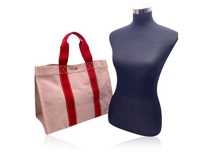 Trim Borsa tote Hermès Bora Bora Beige - vista 2