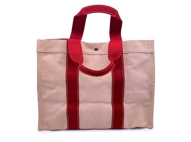 Trim Borsa tote Hermès Bora Bora Beige - vista 3