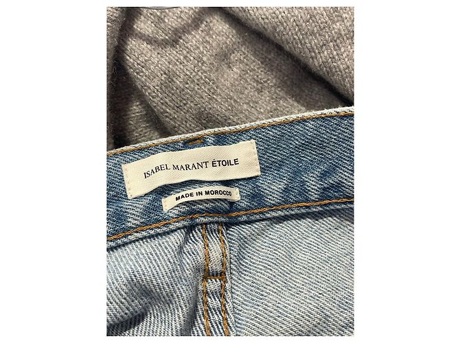 Jeans ISABEL MARANT ETOILE T.FR 34 Algodón Azul - vista 4