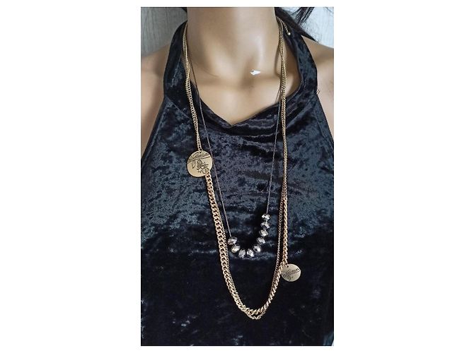 Collana Gucci Flora Vintage D'oro - vista 5