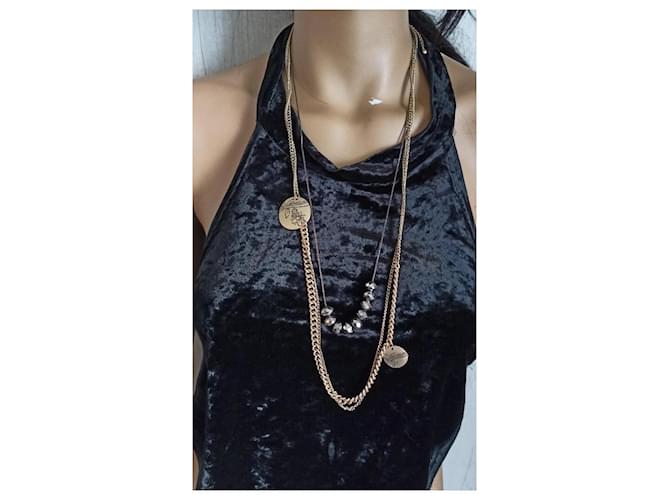 Collana Gucci Flora Vintage D'oro - vista 8