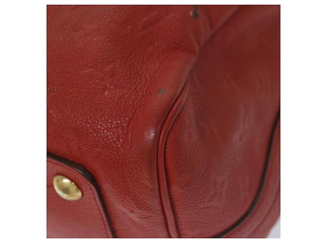 Louis Vuitton Monogram Empreinte Speedy Bandouliere 30 bag 2modo Red Auth ep3113 Rosso - vista 15