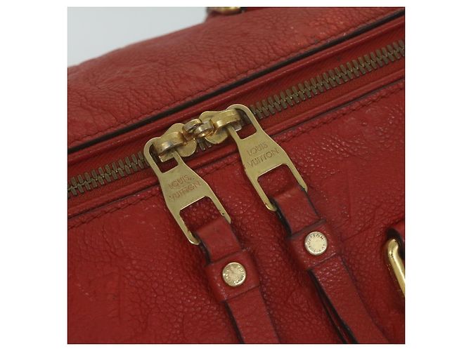 Louis Vuitton Monogram Empreinte Speedy Bandouliere 30 bag 2modo Red Auth ep3113 Rosso - vista 17