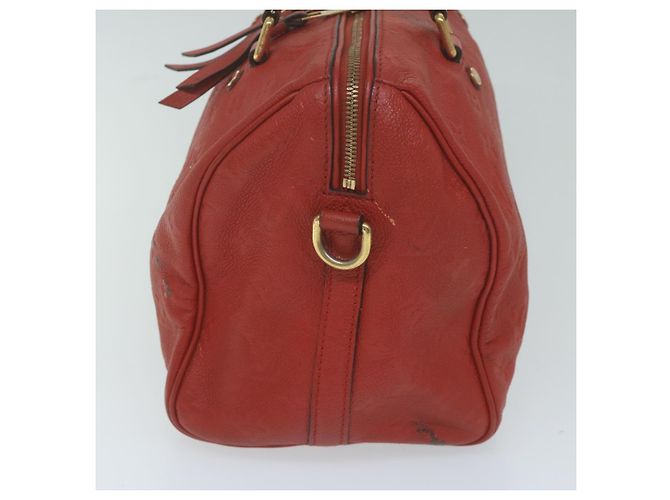 Louis Vuitton Monogram Empreinte Speedy Bandouliere 30 bag 2modo Red Auth ep3113 Rosso - vista 3