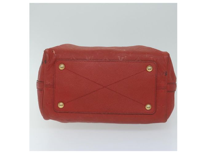 Louis Vuitton Monogram Empreinte Speedy Bandouliere 30 bag 2modo Red Auth ep3113 Rosso - vista 5