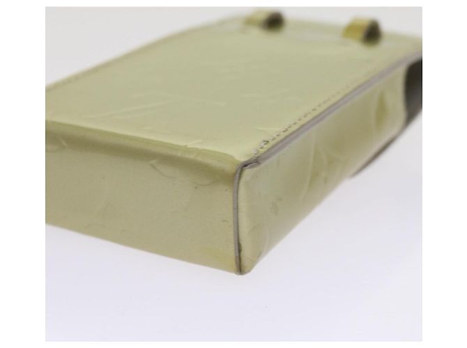 LOUIS VUITTON Monogram Vernis Green Cigarette Case Gris M91050 LV Auth ti1516 Grey - view 14
