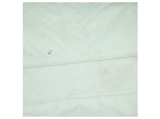 Autre Marque BOTTEGAVENETA INTRECCIATO Scorpito Einkaufstasche Leder Weiß Auth ep3175 - Ansicht 10
