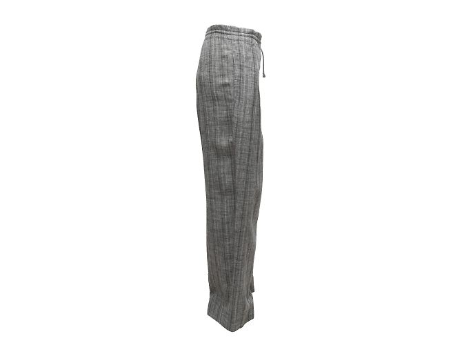 Hermès Grey Hermes Wide-Leg Pants Size EU 52 - Ansicht 2