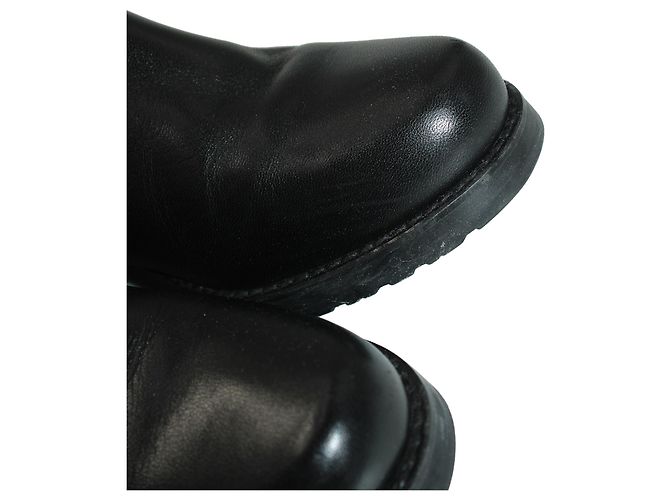 Stivaletti Stuart Weitzman in pelle nera Nero - vista 9