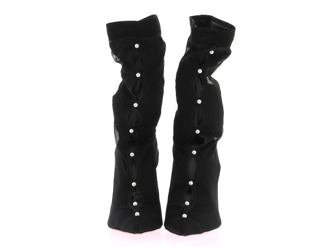 Tacchi Jimmy Choo T.EU 38 Tessuto Nero - vista 3