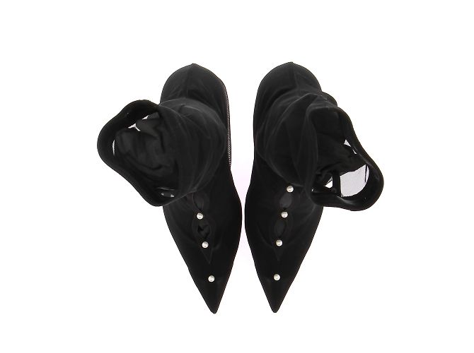 Tacchi Jimmy Choo T.EU 38 Tessuto Nero - vista 6