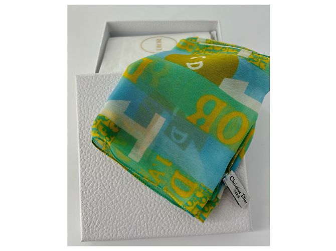 Lenço de seda dior - vista 3