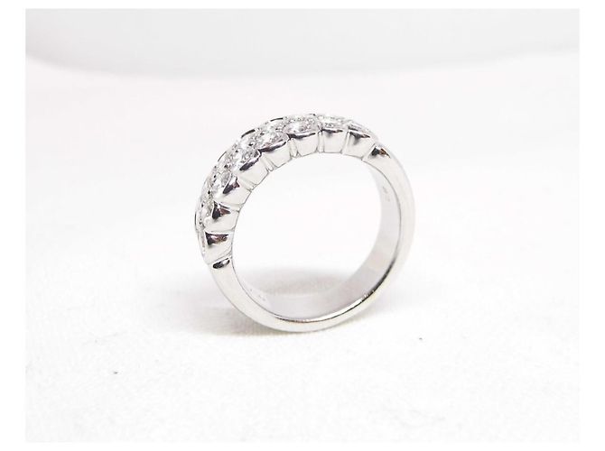 Autre Marque goldener Bandring 18k Diamanten 1,6 über Karat Silber Hardware - Ansicht 7