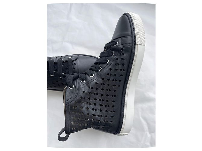 Hermès Sneakers alte unisex Jimmy Nero - vista 10