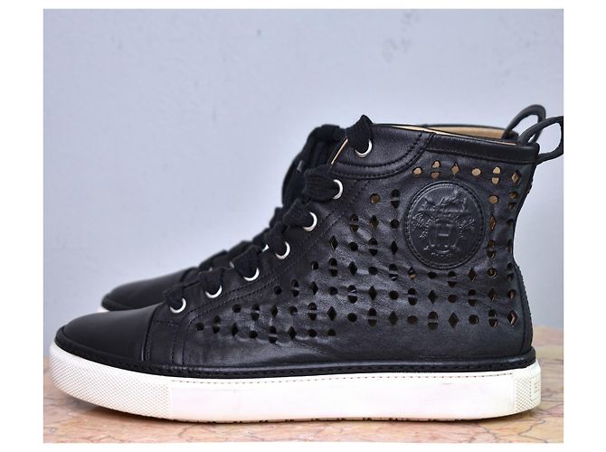 Hermès Sneakers alte unisex Jimmy Nero - vista 4