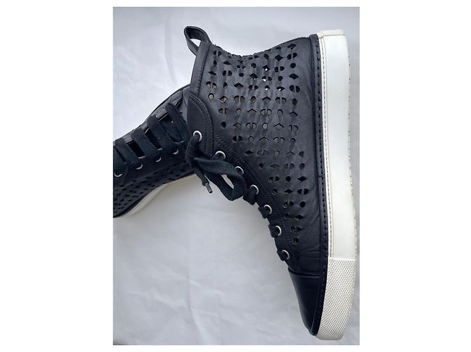Hermès Sneakers alte unisex Jimmy Nero - vista 9