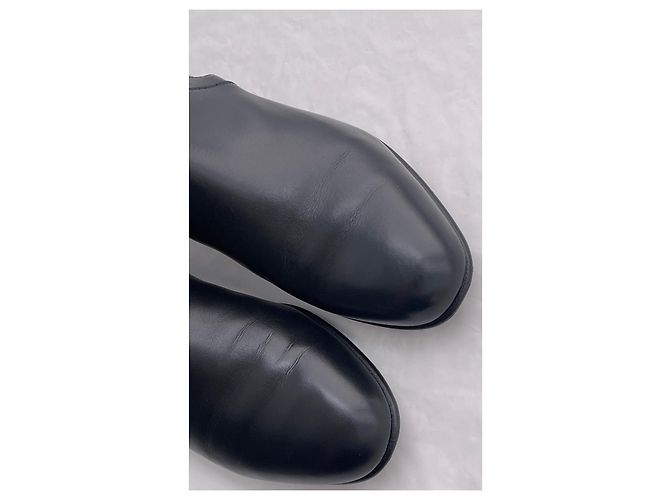 Hermès Botins Neo icônicos com Kelly Lock Preto - vista 8