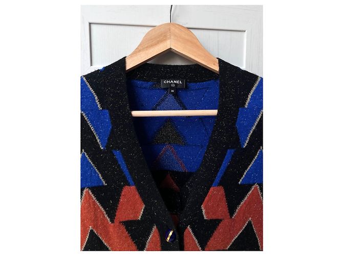 Chanel 2019 Scarab Cardigan Multicor - vista 11