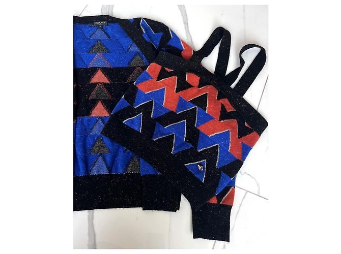 Chanel 2019 Scarab Cardigan Multicor - vista 5
