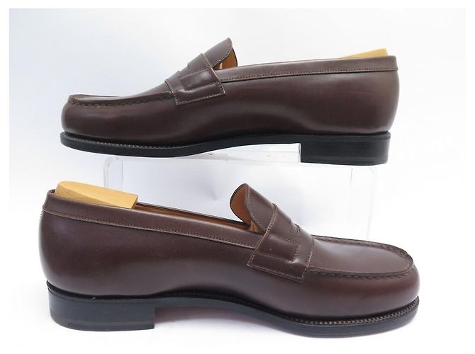 NUOVI MOCASSINI JM WESTON 180 6C 40 FORME DI SCARPE IN PELLE + MOCASSINI - vista 2