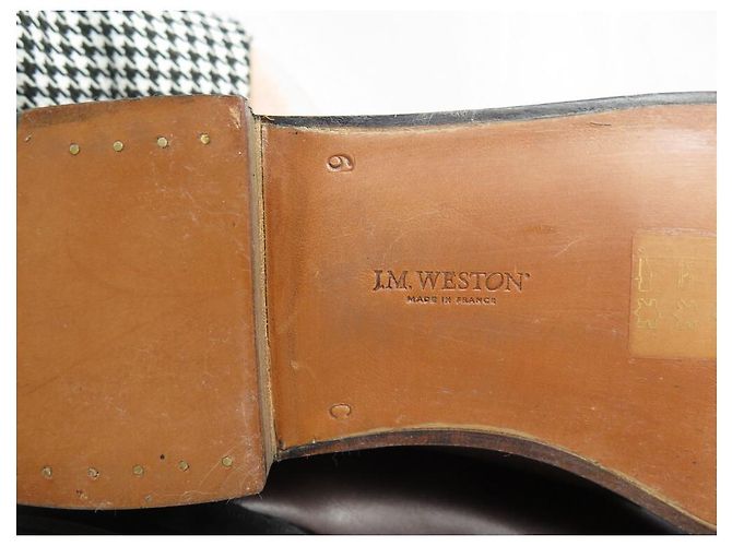 NUOVI MOCASSINI JM WESTON 180 6C 40 FORME DI SCARPE IN PELLE + MOCASSINI - vista 5