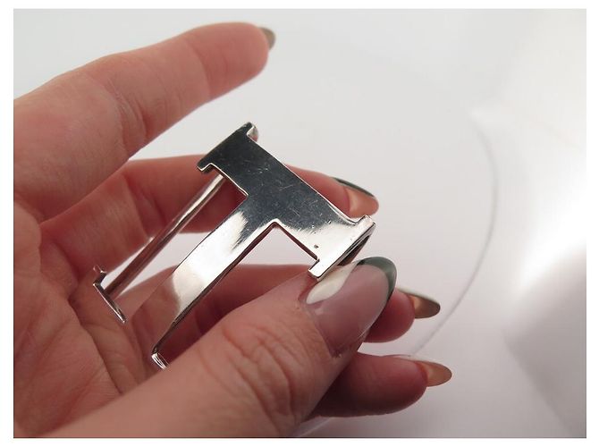 Ring Hermès ANELLO SCIARPA VINTAGE HERMES H IN ARGENTO STERLING 800 25.6ANELLO SCIARPA IN ARGENTO GR - vista 8