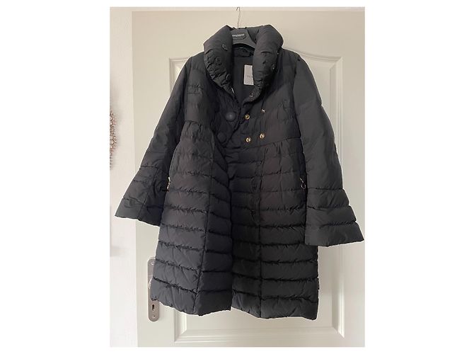 Abrigo de Plumas Moncler Negro XS - vista 2