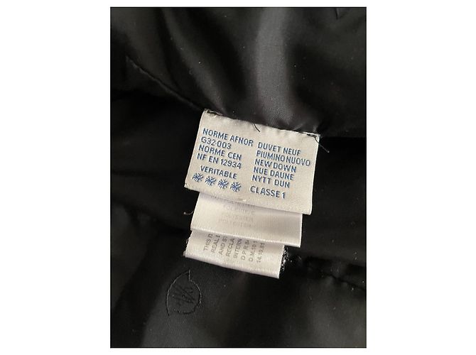 Abrigo de Plumas Moncler Negro XS - vista 4