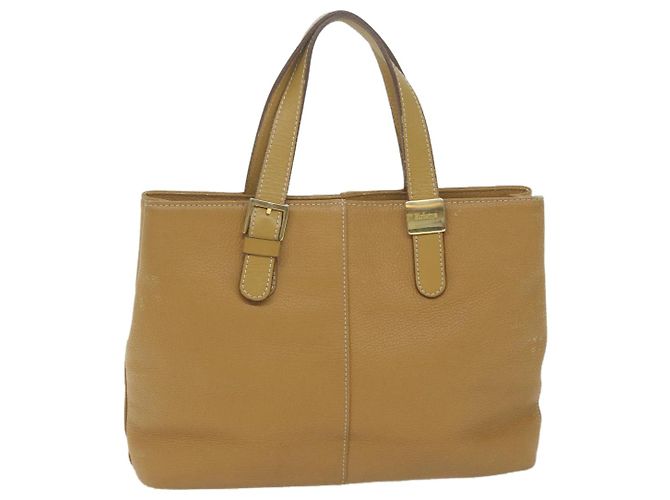 Autre Marque Burberrys Einkaufstasche Leder Beige Auth fm3177 - Ansicht 13
