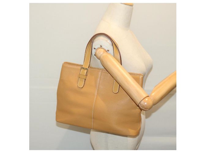 Autre Marque Burberrys Einkaufstasche Leder Beige Auth fm3177 - Ansicht 19
