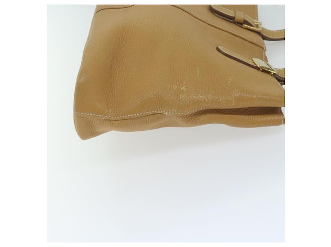 Autre Marque Burberrys Einkaufstasche Leder Beige Auth fm3177 - Ansicht 3