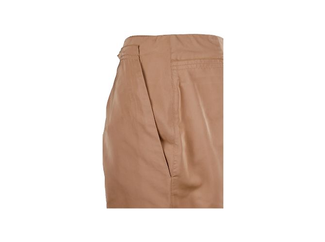 Falda plisada Nina Ricci Castaño - vista 4