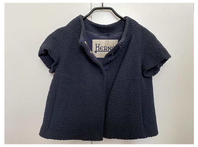 Giacca corta Herno blu scuro - vista 5