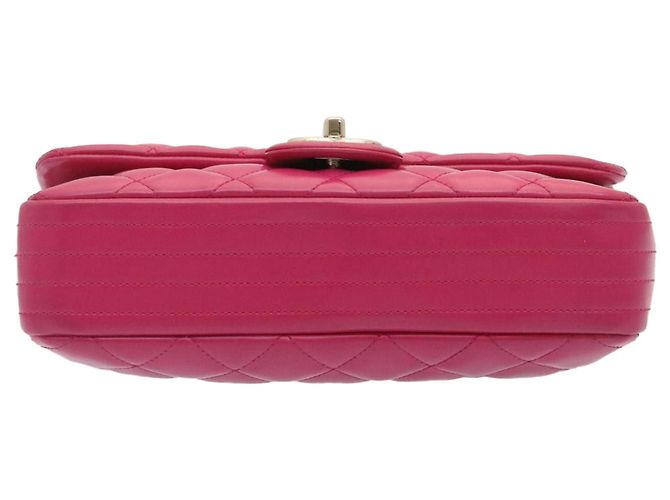 Coco rain CHANEL Matelasse Coco Borsa a tracolla con catena foderata antipioggia Lamb Skin Pink Auth 29191UN Rosa - vista 5