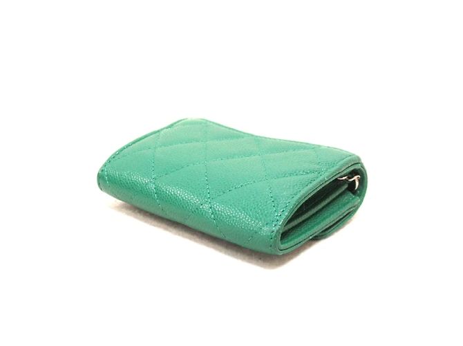 Chanel Catena per carte con risvolto CC Caviar AP2727 - vista 4