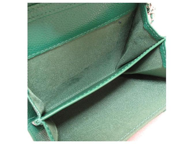 Chanel Catena per carte con risvolto CC Caviar AP2727 - vista 6