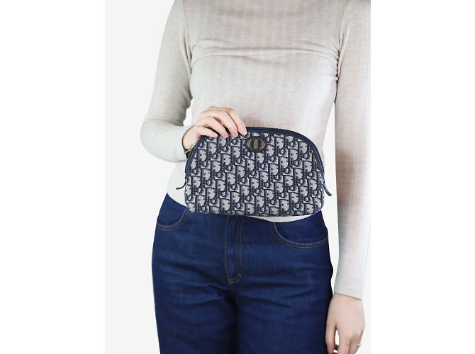 Christian Dior Marinho 30 Bolsa de beleza Montaigne - vista 2