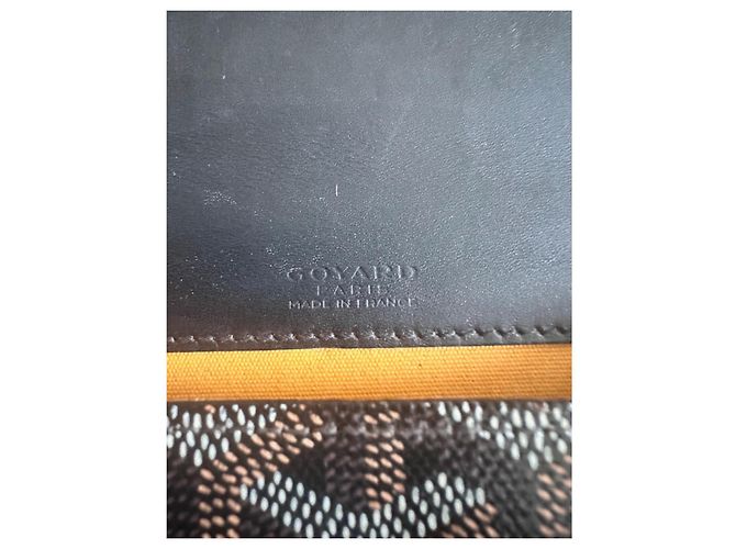 Borsa a tracolla Goyard Monte Carlos Nera in Pelle Nero - vista 5