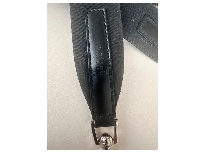 Borsa a tracolla Goyard Monte Carlos Nera in Pelle Nero - vista 9