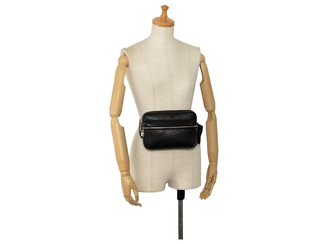 Bumbag Marsupio da esterno Taiga nero di Louis Vuitton - vista 9