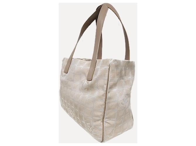 Borsa da viaggio Chanel Beige - vista 4