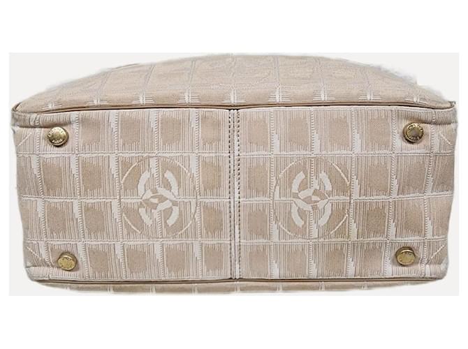 Borsa da viaggio Chanel Beige - vista 6