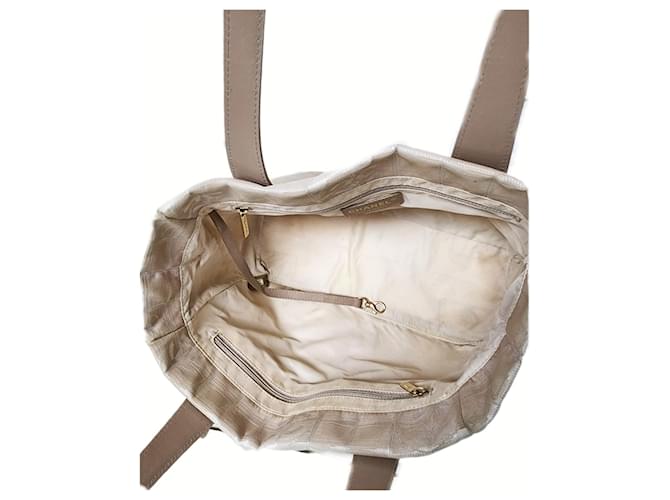Borsa da viaggio Chanel Beige - vista 7