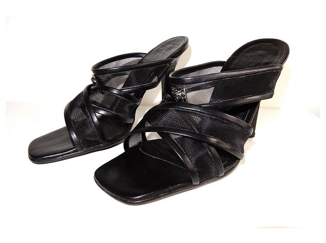 ABSATZMULES S 35 - GIANNI VERSACE Schwarz - Ansicht 3
