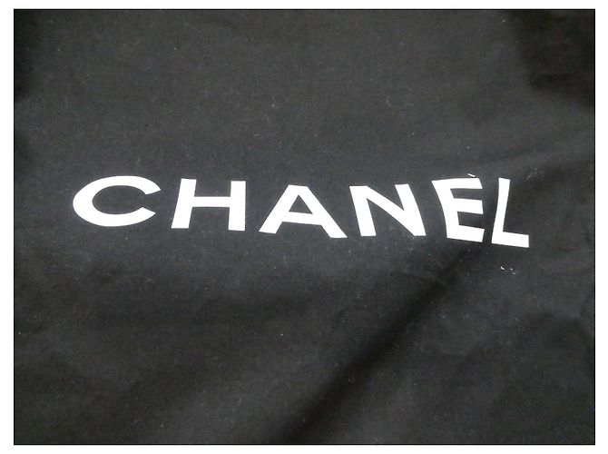 Chanel Canvas-Reisekleidungshülle Schwarz - Ansicht 2